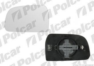 Купить 4047544E Polcar - Вклад ЗЕРКАЛА внешнего левая сторона обогреваемый стекло выпуклое HYUNDAI TUCSON (JM)  06.04-10.09 (Z