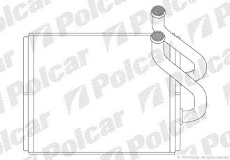 Купить 4170N81X Polcar - Радиаторы обогрева