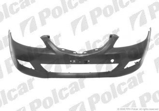 Купить 4519071J Polcar - Бампер передний грунтованый отв.для галогенов MAZDA 6 (GG/GY)  06.02-11.07 (PC)