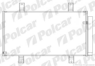 Купити 4548K81K Polcar - Радіатори кондиціонера 607x305x16 A/A пайка З AC=  (+)  MAZDA RX-8 (Q)