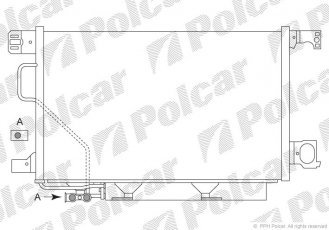 Купити 5003K8C5 Polcar - Радіатори кондиціонера