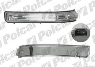 Купити 5021206R Polcar - Покажчик повороту боковий права сторона в дзеркалі тип лампи=LED білий ECE MERCEDES A-KLASSE (W169)