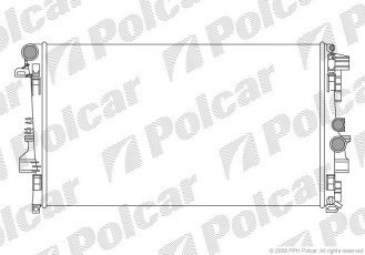 Радіатори охолодження 5040081X Polcar фото 1