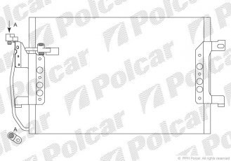 Купити 5038K8C1 Polcar - Радіатори кондиціонера
