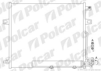 Радіатори кондиціонера 5045K8C1 Polcar фото 1