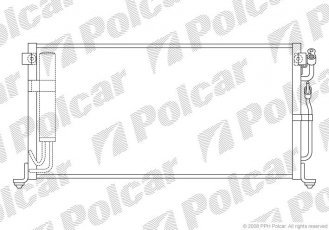 Купить 5231K8C2 Polcar - Радиаторы кондиционера