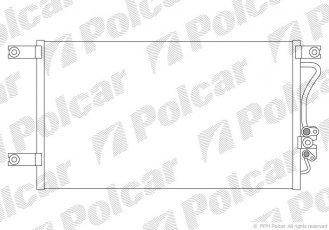 Купить 5285K8C1 Polcar - Радиаторы кондиционера