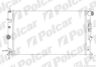 Купити 551608A9 Polcar - Радіатори охолодження