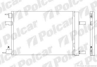 Купити 5511K81X Polcar - Радіатори кондиціонера