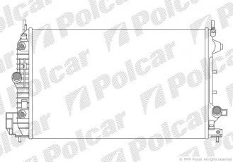 Купить 551808-6 Polcar - Радиаторы охлаждения 650x415x34 A/P пайка КПП=A AC=  (+/-)  OPEL FIAT SAAB (P)