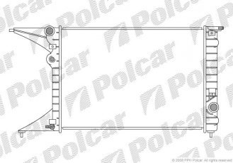 Купити 552708-0 Polcar - Радіатор охолодження
