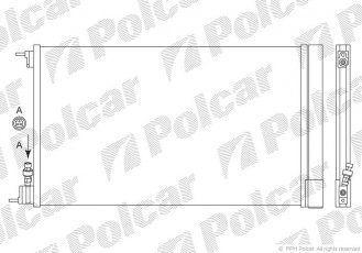 Купить 5520K81X Polcar - Радиаторы кондиционера