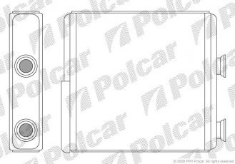 Купити 5559N81X Polcar - Радіатори обігріву