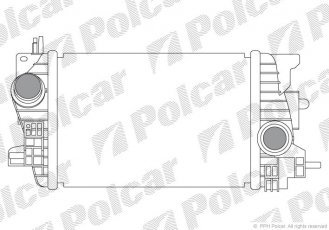 Купить 5546J83X Polcar - Радиаторы воздуха (Интеркулеры)