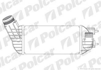 Купити 5712J82X Polcar - Радіатори повітря (Интеркулеры)