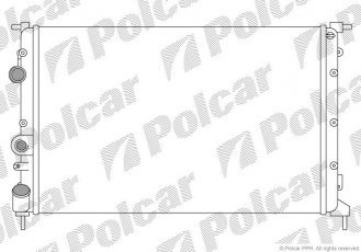 Купити 600708B4 Polcar - Радіатор охолодження