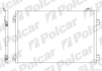 Радиаторы кондиционера 6016K8C2 Polcar фото 1