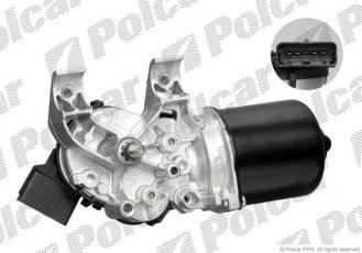 Купить 6012SWP1 Polcar - Моторчик стеклоочистителя VALEO RENAULT MEGANE II (M)  01.06-10.08 (Q)