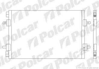 Купити 6051K8C2 Polcar - Радіатори кондиціонера