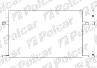 Купити 6051K8C1 Polcar - Радіатори кондиціонера