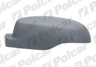 Купити 606454PM Polcar - Корпус дзеркала зовнішнього ліва сторона кришка під фарбування RENAULT CLIO III (R0/1)  05.09-  (PJ)