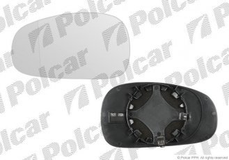 Купити 6726548M Polcar - Вклад дзеркала зовнішнього ліва сторона обігрівається скло асферичное SEAT LEON (1P1)  06.05-  (PJ)