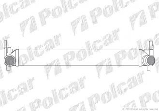 Купить 6732J81X Polcar - Радиаторы воздуха (Интеркулеры)