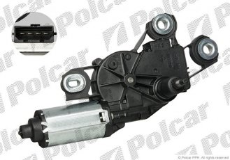 Купить 6730SWT1 Polcar - Моторчик стеклоочистителя VALEO SEAT IBIZA/CORDOBA (6L)  02.02-05.06 (Q)