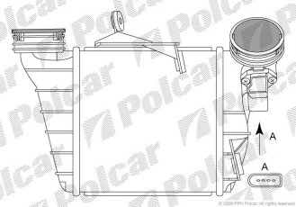 Купити 6730J8-1 Polcar - Радіатори повітря (Интеркулеры)