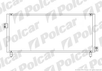 Купить 7211K8C1 Polcar - Радиаторы кондиционера