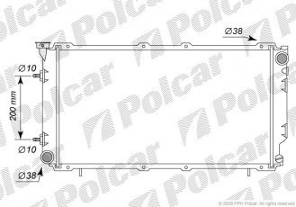 Купити 7206084K Polcar - Радіатори охолодження