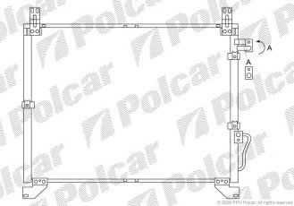 Радиаторы кондиционера 7115K8C1 Polcar фото 1