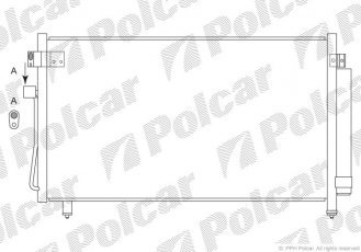 Купить 7241K82K Polcar - Радиаторы кондиционера