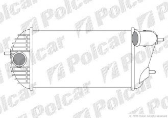 Купити 7415J81X Polcar - Радіатори повітря (Интеркулеры)