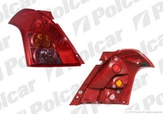Купити 7423882E Polcar - Ліхтар задній права сторона TYC ECE SUZUKI SWIFT (SG)  03.05-09.10 (PJ)