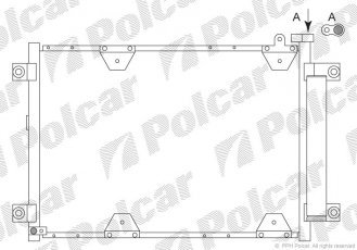 Купити 7424K8C2 Polcar - Радіатори кондиціонера