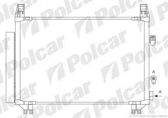 Купити 8105K8C3 Polcar - Радіатори кондиціонера
