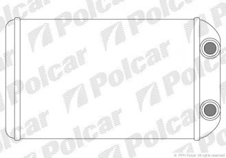 Радіатори обігріву 8112N8-1 Polcar фото 1