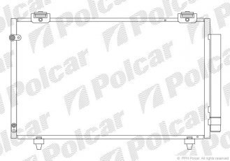 Радиаторы кондиционера 8115K8C1 Polcar фото 1