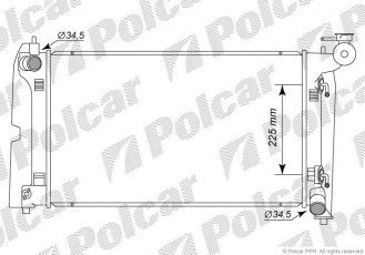 Купить 811308-5 Polcar - Радиаторы охлаждения