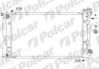 Купити 8113082K Polcar - Радіатори охолодження