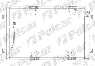 Радіатори кондиціонера 7424K8C4 Polcar фото 1