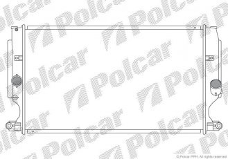 Радиатор охлаждение Toyota Avensis/Auris/Verso 1.6-2.2D 08 811608-4 Polcar фото 1
