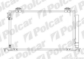 Купить 8125K8C1 Polcar - Радиаторы кондиционера