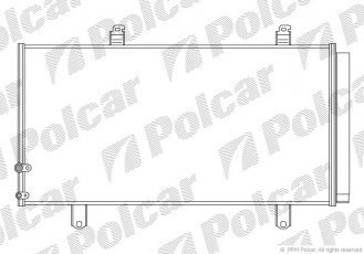 Купить 8138K81K Polcar - Радиаторы кондиционера 740 (700)  x385 (370)  x16 A/A пайка C КПП=A AC=  (+)  TOYOTA AVALON 05-  (PJ)