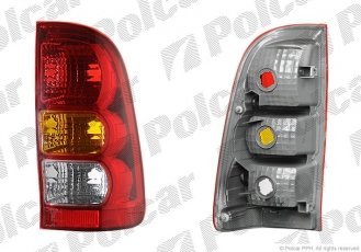 Купити 8192882E Polcar - Ліхтар задній права сторона з фарою заднього ходу без патрона лампи ECE TOYOTA HILUX 01.05-  (PJ)