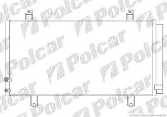 Купить 81E2K81K Polcar - Радиаторы кондиционера