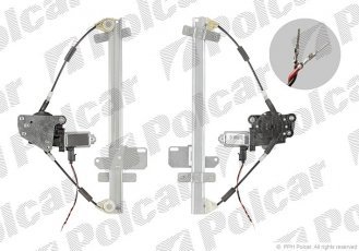 Купить 9040PSE1 Polcar - Стеклоподъемник электрический левая сторона VOLVO S40/ V40 (VS/VW)  96-00 (PJ)