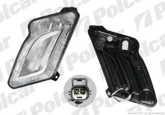 Купити 9062202V Polcar - Ліхтар габаритний права сторона VALEO тип лампи=LED ECE VOLVO S/V60 04.10-  (Q)