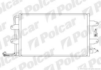 Купити 9502K8C1 Polcar - Радіатори кондиціонера